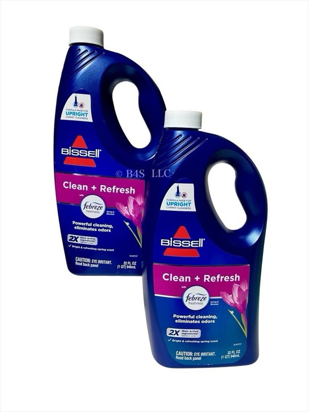 Bissell Febreze Clean Refresh Spring Renewal 32oz 2 Pack Cleaner Solution